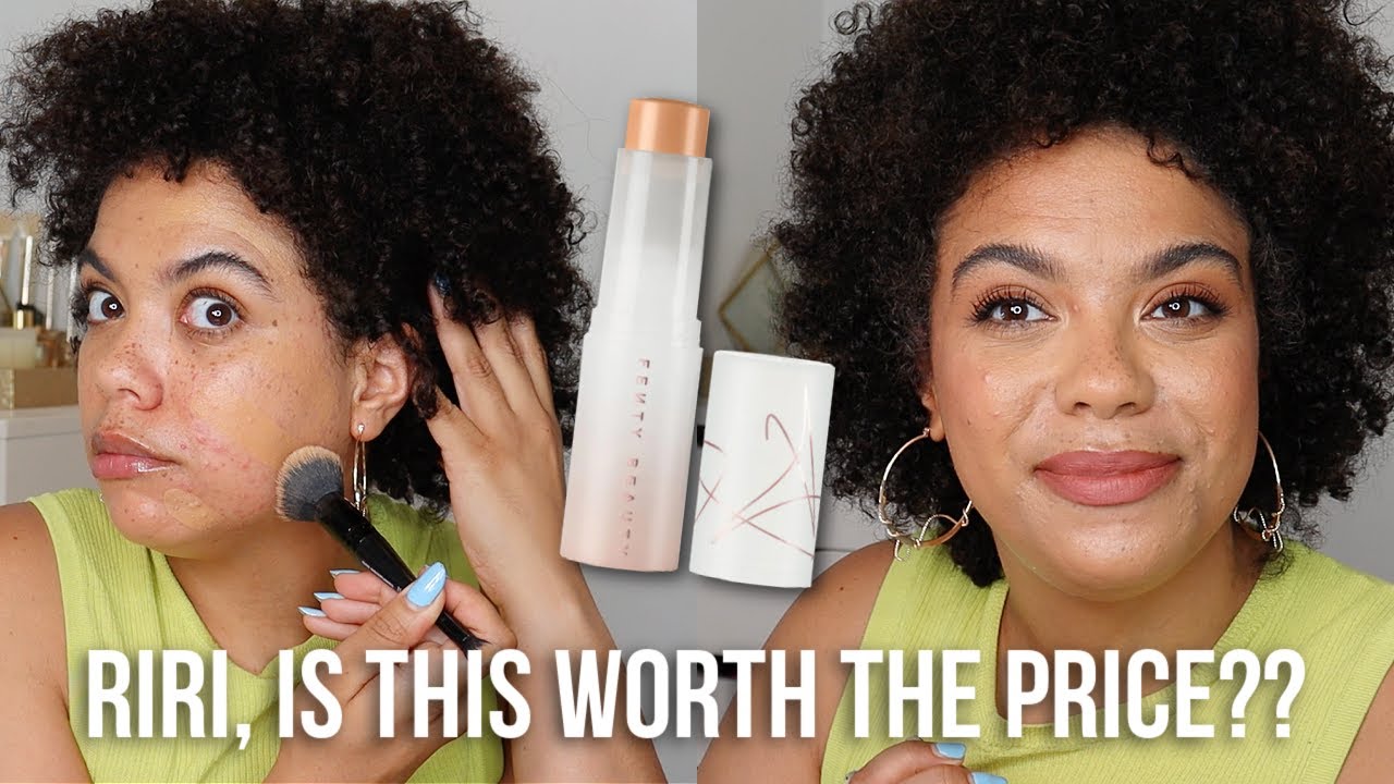 NEW Fenty Beauty Eaze Drop Stick Stick Foundation WORTH IT?! YouTube