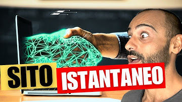 COME CREARE  un SITO WEB in 10 MINUTI con l