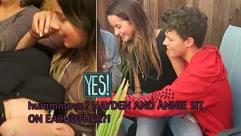 Annie LeBlanc sits on Hayden Summerall! (MUST WATCH!)