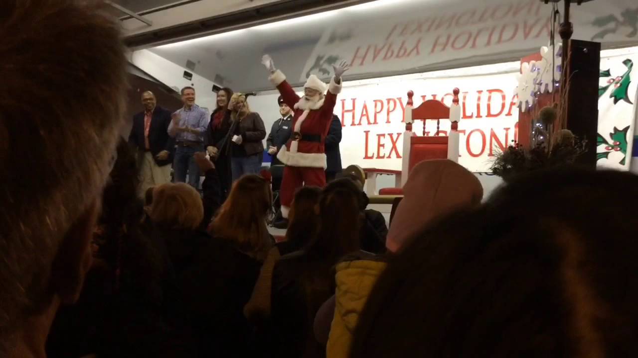 Lexington tree lighting ceremony YouTube