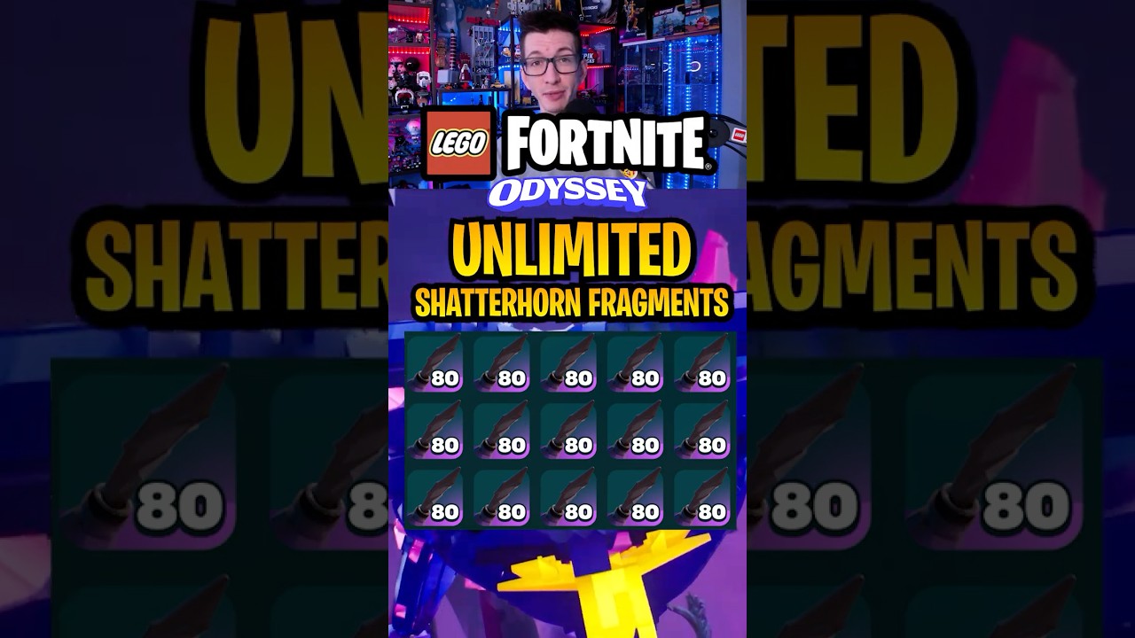 Ошибка дублирования фрагмента Шаттерхорна в LEGO Fortnite Odyssey! 