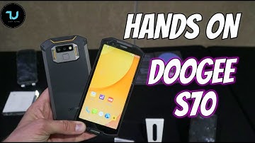 Doogee S70 Hands on&First Look/Quick test/Overview/Rugged phone IP68 Android 8