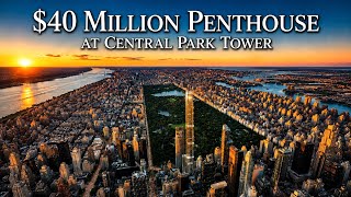 Inside a $40M Penthouse Above NYC
