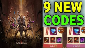 Update✴️Flame Of Valhalla Gift Codes 2025 | Flame Of Valhalla Codes - How To Redeem Code