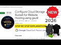 [NEW 2026] Configure Cloud Storage Bucket for Website Hosting using gsutil | Google Arcade Solution