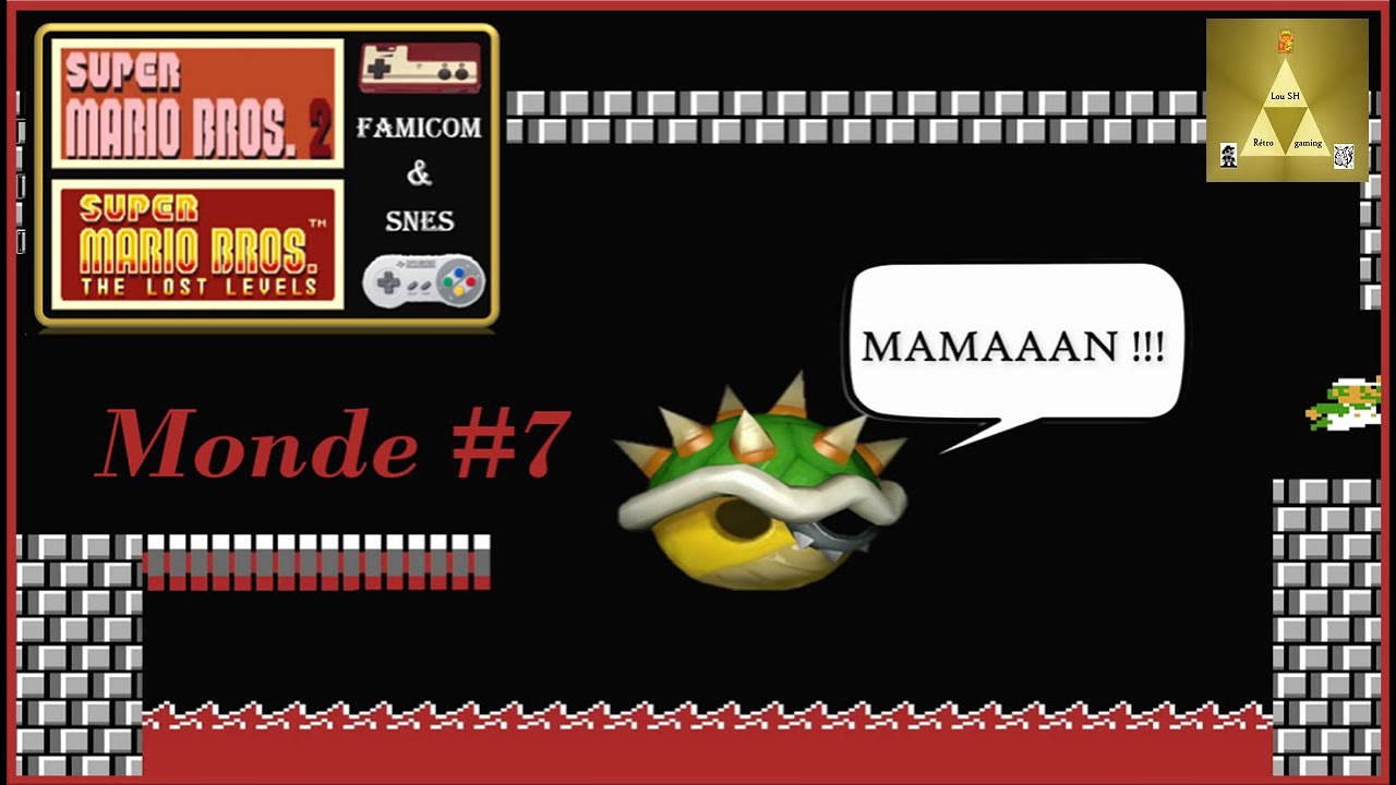 Monde #7 - SUPER MARIO BROS 2 / THE LOST LEVELS (Let's Play FR