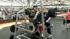 Blaze DeHart 500lb squat