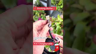Steal my stocking stuffer idea. This 4in1 charging cord is... #Shorts #measuredmacros