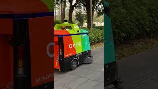Autonomous Road Sweeper in Shenzhen