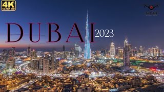 DUBAI City 2023 Beautiful View By Drone 4k60FPS Most papular City in the World #dubai #uae