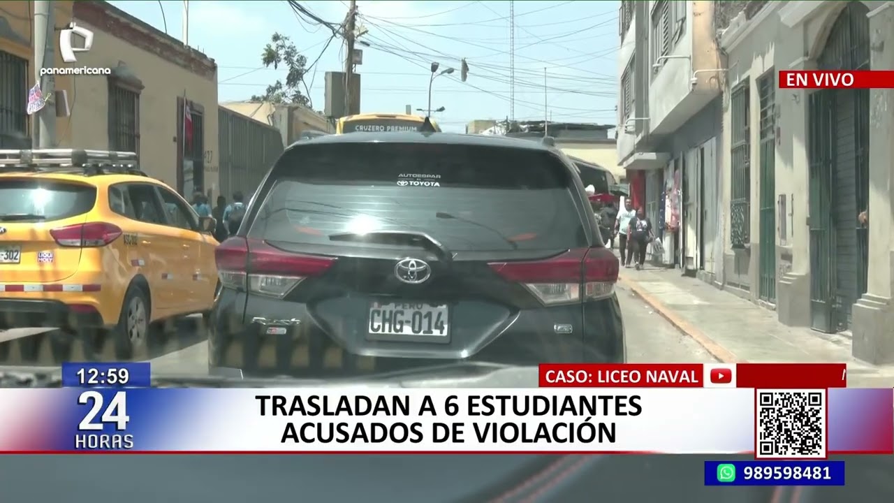 Caso Liceo Naval: Trasladan a seis menores al Juzgado de Familia