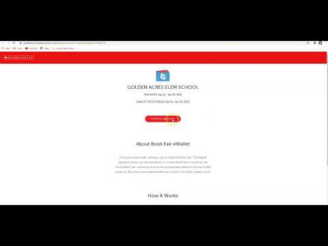 How to Create Scholastic E Wallet