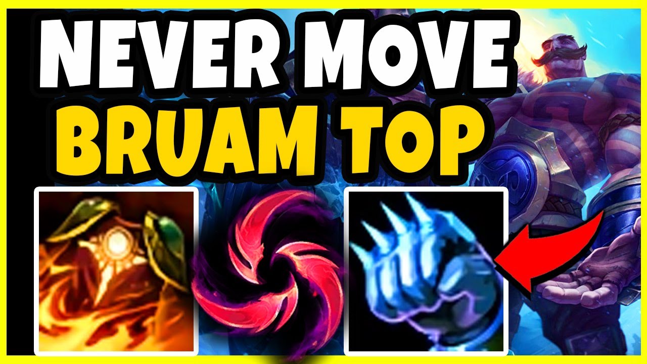 NEVER MOVE BRUAM TOP! JUST WAY TOO MUCH CC! - League of Legends