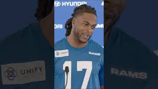 "We get to play a kid's game for a king's ransom" 👑 #rams #nfl #shorts screenshot 2