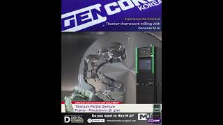 Gencore M Ai — Smart Precision Metal Milling Solution | Dental Dynamics Australia