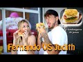 FERNANDO VS JUDITH: ¡CREAMOS NUESTRA PROPIA HAMBURGUESA! | Hermanos Jaso