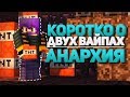 КОРОТКО О ДВУХ ВАЙПАХ, АНАРХИЯ ! | MST NETWORK