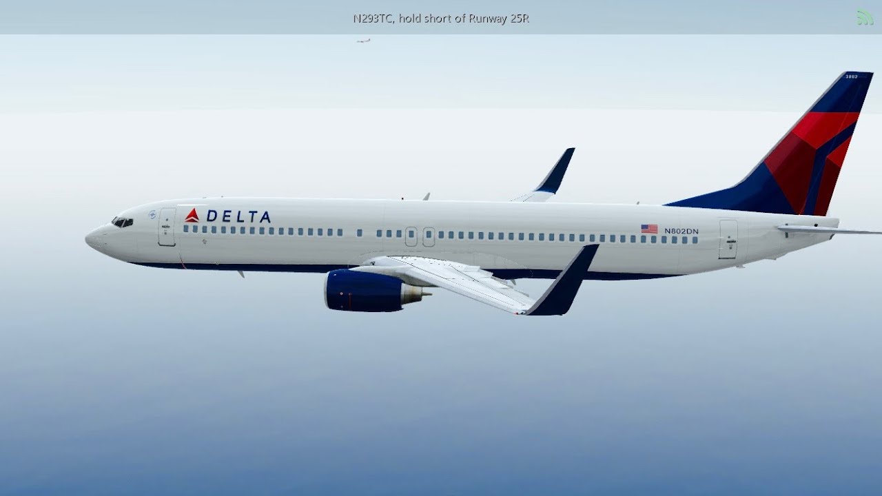 [HD] Infinite Flight Boeing 737 - 900. Multiplayer. ATC. Delta Airline ...