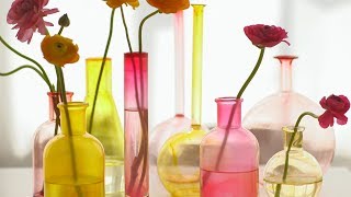 Painted Glass Vase - Martha Stewart