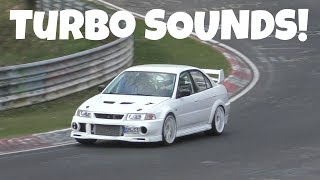 Nürburgring Mitsubishi Evo Compilation 2017!