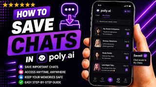 How To Save Chats In Poly AI screenshot 5