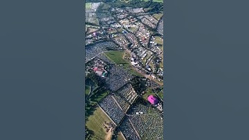 Drone footage reveals how big Glastonbury Festival really is