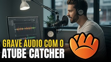 Como Gravar audio no Atube Catcher | Gravador de áudio gratuito
