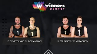 Winners Beach Volleyball. Men. D. Svyrydenko / I. Romanenko - M. Stepanov / O. Kopachov 25.04.2024