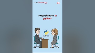 List Comprehension in Python? #23 #python #interview #pythontutorial