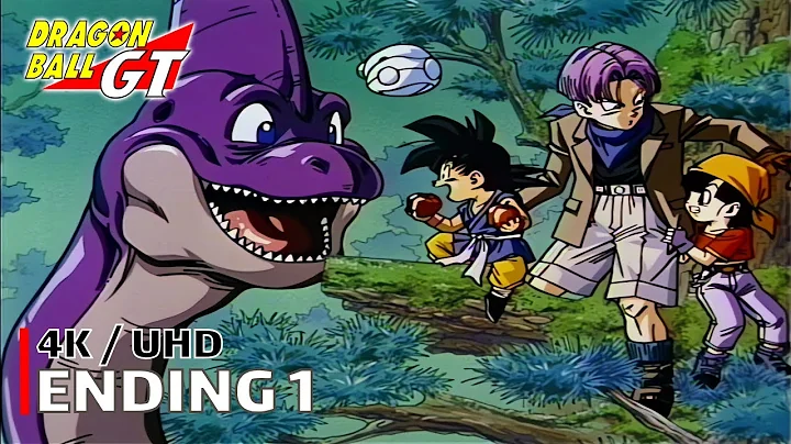 Dragon Ball GT - Ending 1 (Hitori Ja Nai) | 4K UHD Creditless | Subtitles