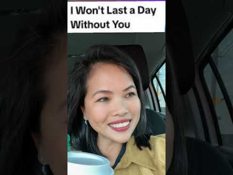 I WON’T LAST A DAY WITHOUT YOU- MY SHORT COVER