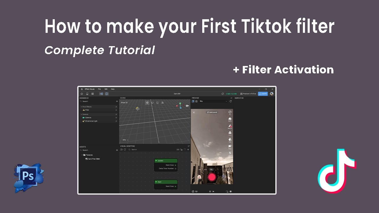 How to make Tiktok Filter || Effect House - YouTube