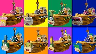 We Made all the Koopaling Airships with LEGO vs Original