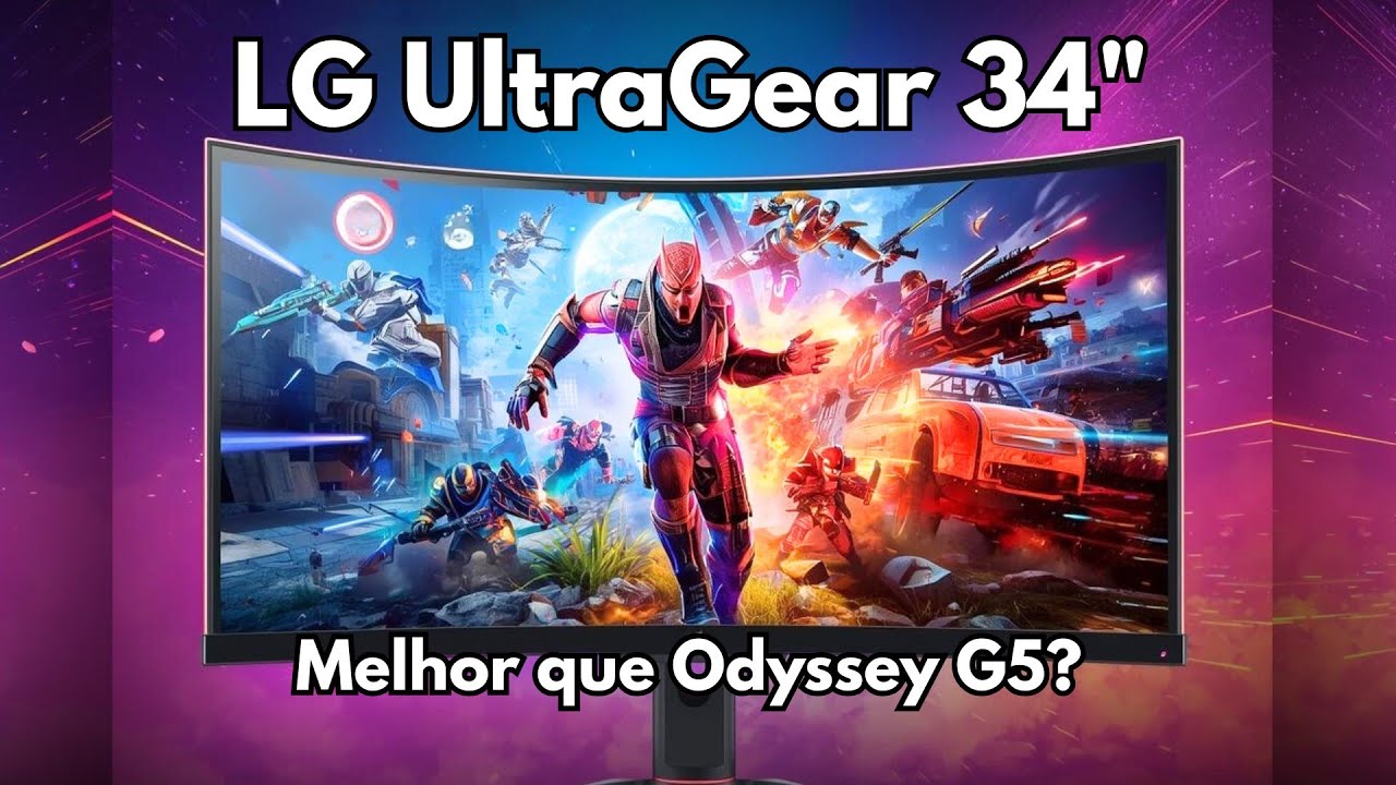 Comparativo Monitor LG Ultragear 34 - Pontos Positivos e Negativos