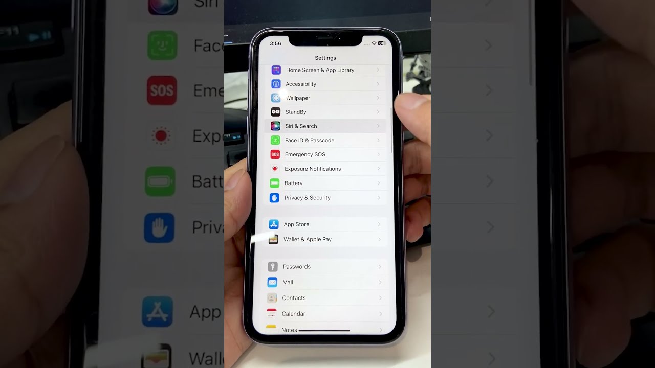 Wake Up Settings From Hey Siri To Shorts