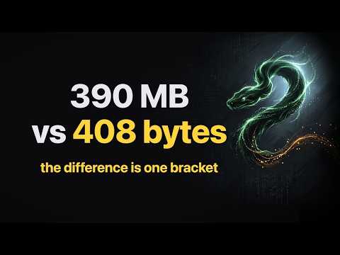 Python Generators: 390 Megabytes vs 408 Bytes