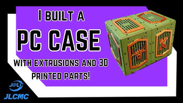 I finally built a ITX PC case! Aluminium extrusions and 3D printed panels!