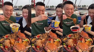 Delicious eating seafood Ep146