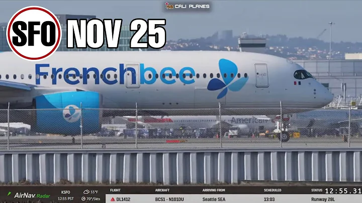 KSFO LIVE |  NOV 25, 2025 | SAN FRANCISCO INT AIRPORT  LIVE STREAM WEBCAM IRL