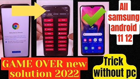 Samsung A50,A51,A52,A30,A31,A32,A12,A10, samsung android 11 frp bypass without pc 2022