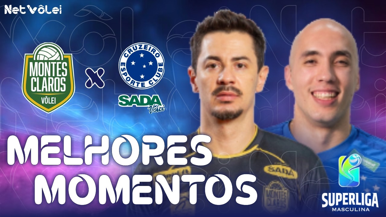 MONTES CLAROS x SADA CRUZEIRO | Melhores Momentos | Superliga  Masculina 26/27