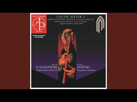 Guarda Vesperae pro defunctis: No. 15, Magnificat: Antiphonae ad Magnificat su YouTube