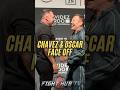 De La Hoya &amp; Chavez have HILARIOUS face off!