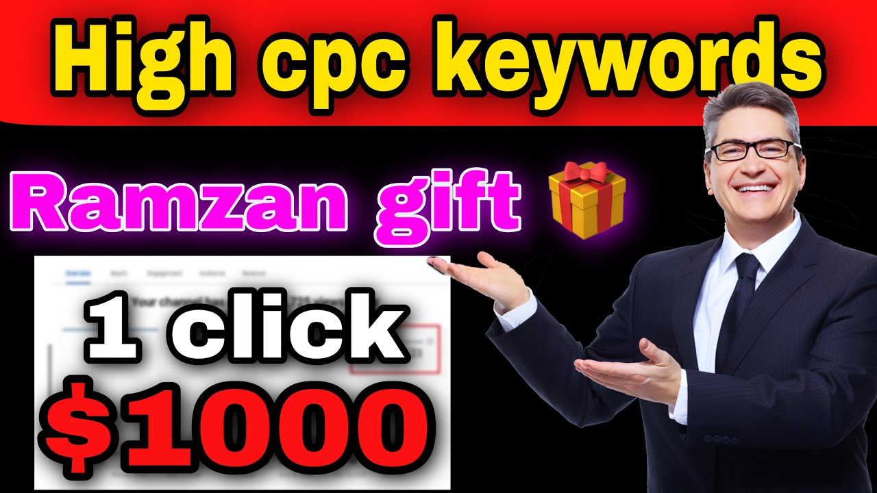 High cpc topics form YouTube | high cpc keywords 2023 | 1 click Earning ...