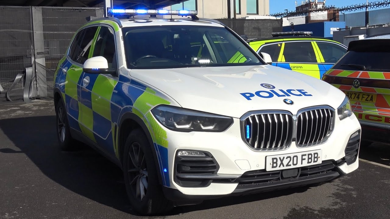 West Midlands Police BMW X5 FOU Blue Light Demo inside C3 Operations Hub 
