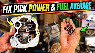 Honda CG 125 Valve Spring Problem Fixed | White Smoke, Low Power & Fuel Average Solution