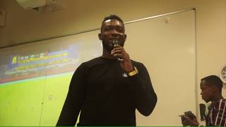 Stonebwoy lectures at Ashesi University