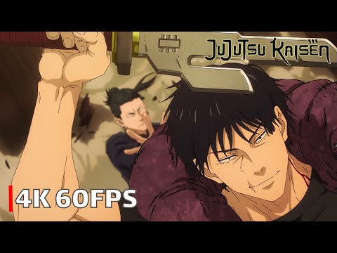 Geto Vs Toji - Full Fight | Jujutsu Kaisen Season 2 Episode 4 | 4K 60Fps | English Sub