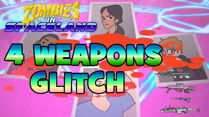 Infinite Warfare Zombie Glitch - SOLO 4 WEAPONS GLITCH - Zombies in Spaceland Glitches