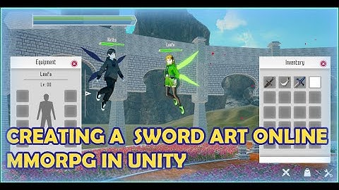Making a Sword art online MMORPG in Unity